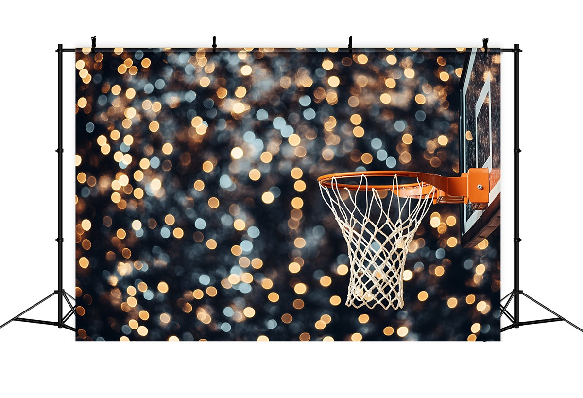 Sport Fotokulissen Starry Hoops Moment Hintergrund GQ6-258