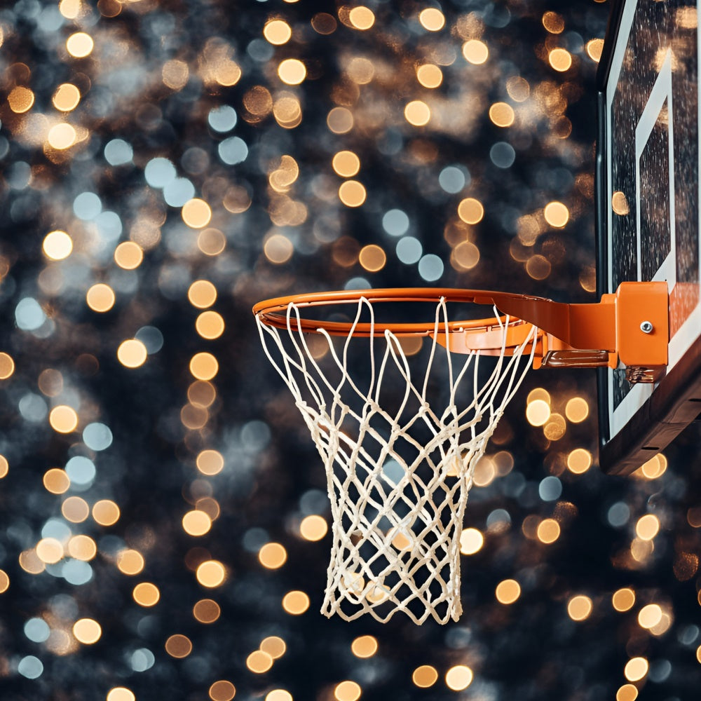 Sport Fotokulissen Starry Hoops Moment Hintergrund GQ6-258