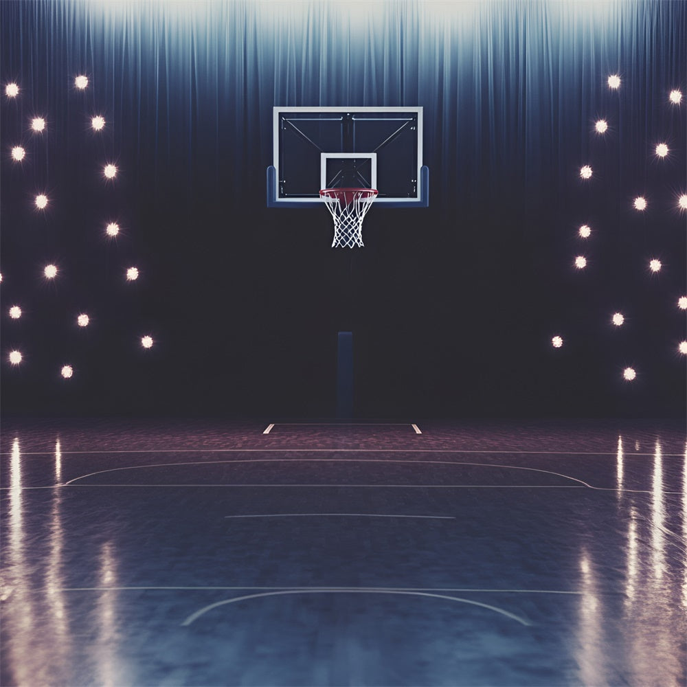 Basketball Fotokulisse Center Court Glow Kulisse GQ6-260