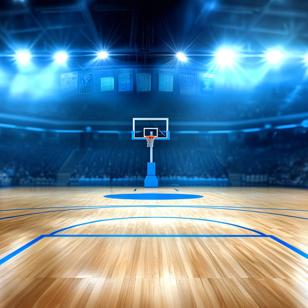 Basketball Backdrops Pro Court Spotlight Hintergrund GQ6-263