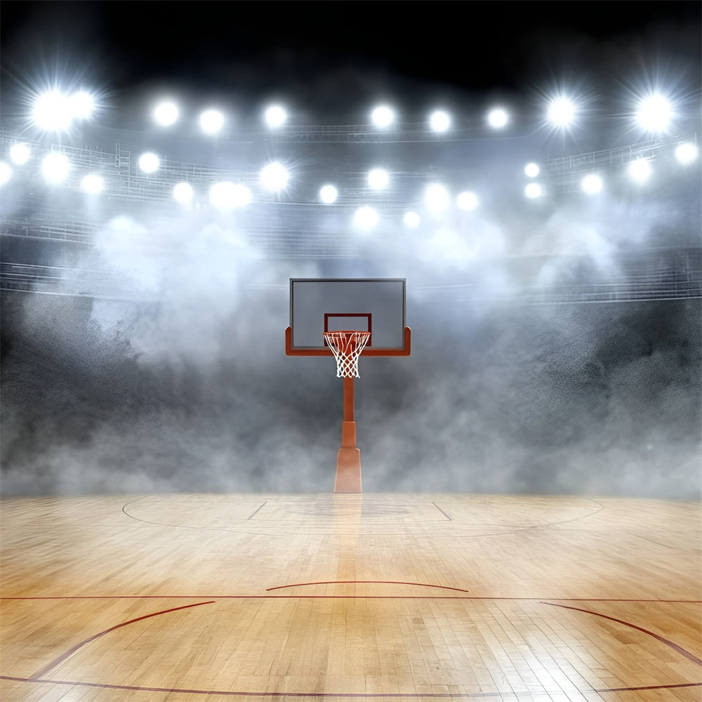 Basketball Hintergrundbild Silent Arena Hoops Haze Hintergrundbild GQ6-269