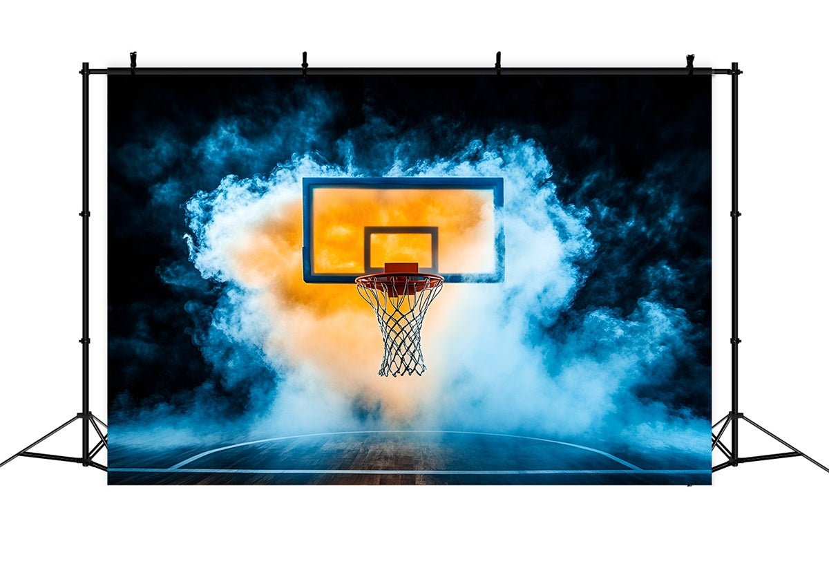 Basketball Backdrops Rauch Gericht Fantasy Backdrop GQ6-273