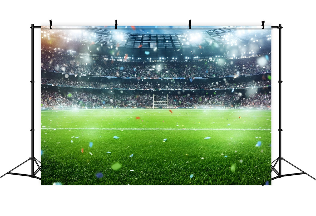 Fußball Fotohintergrund Green Field Glory Backdrop GQ6-278