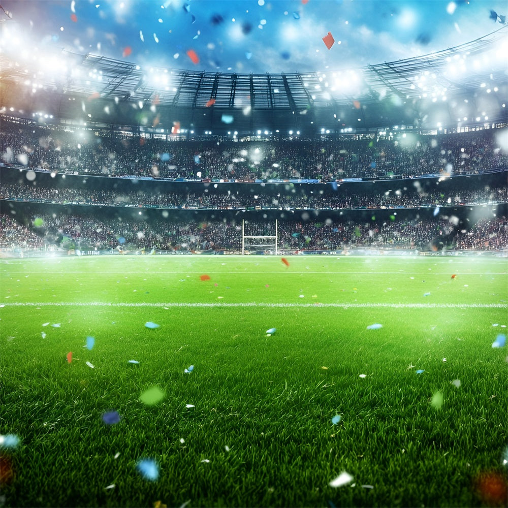 Fußball Fotohintergrund Green Field Glory Backdrop GQ6-278