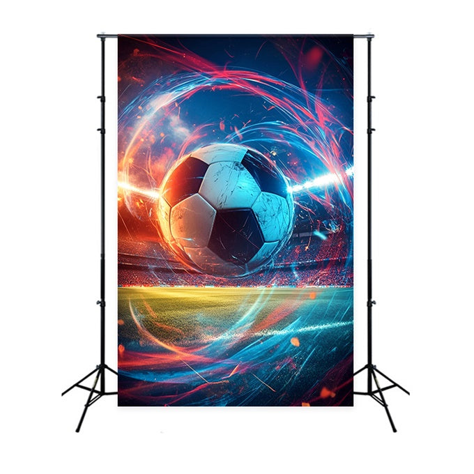 Fußball Fotohintergrund Turbo Spin Fußball Hintergrund GQ6-280