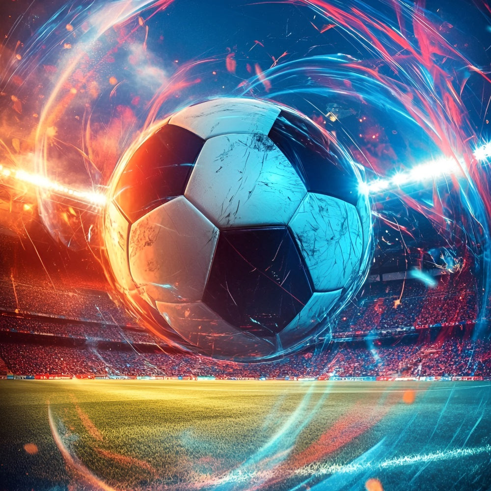 Fußball Fotohintergrund Turbo Spin Fußball Hintergrund GQ6-280
