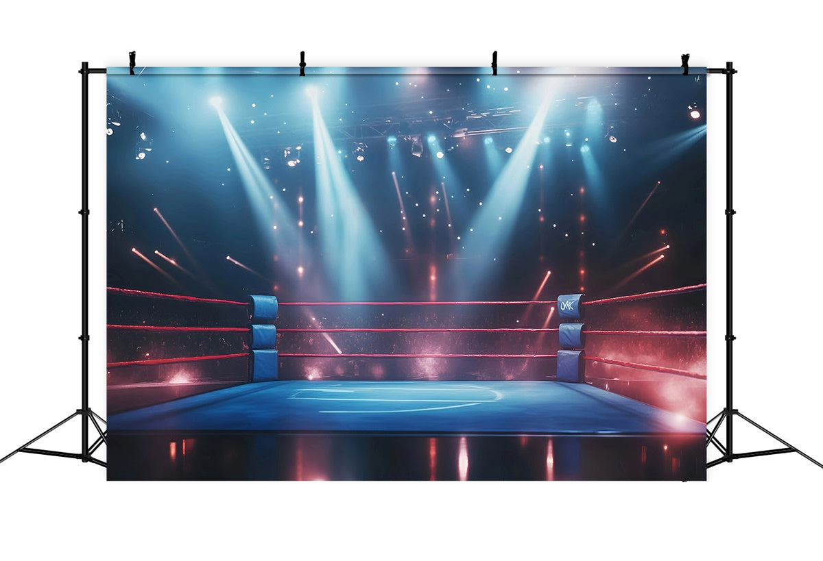 Boxen Backdrop Game Night Boxkampf Backdrop GQ6-289
