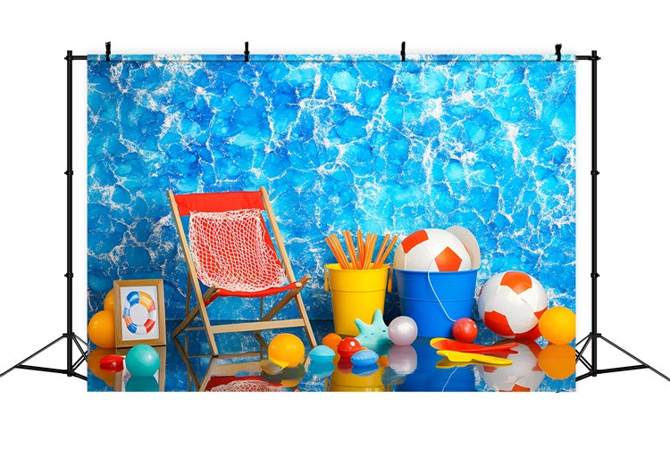 Sommer Fotokulisse Seaside Toyland Vibes Kulisse GQ6-55