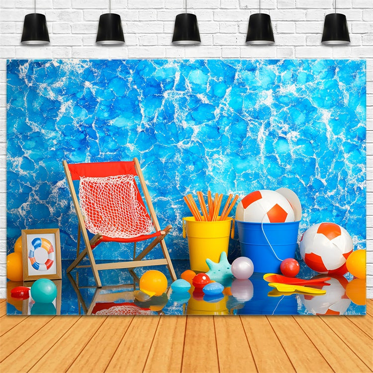 Sommer Fotokulisse Seaside Toyland Vibes Kulisse GQ6-55