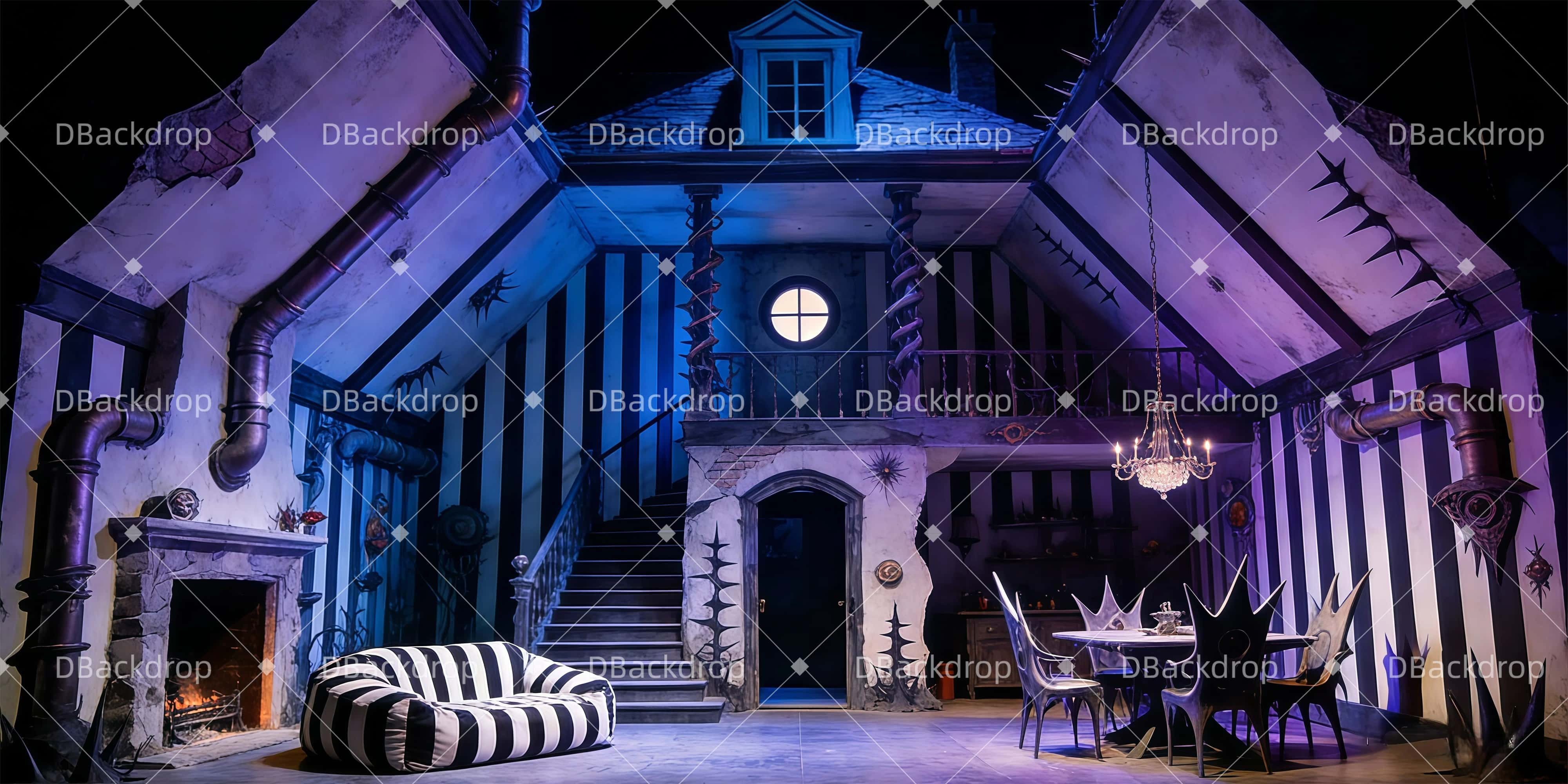 Bühne Theater Vorhang Modernes Kunsthaus Theaterwand GQ61-T6