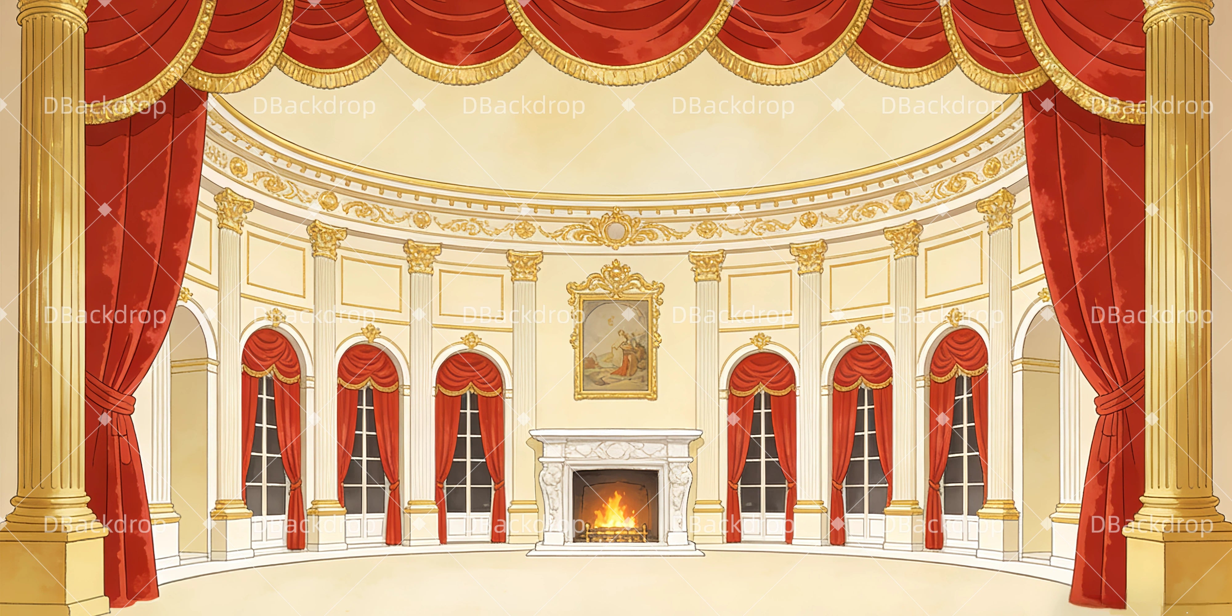 Bühne Theatervorhang Hochzeitssaal Theaterbühnenbau GQ63-T40