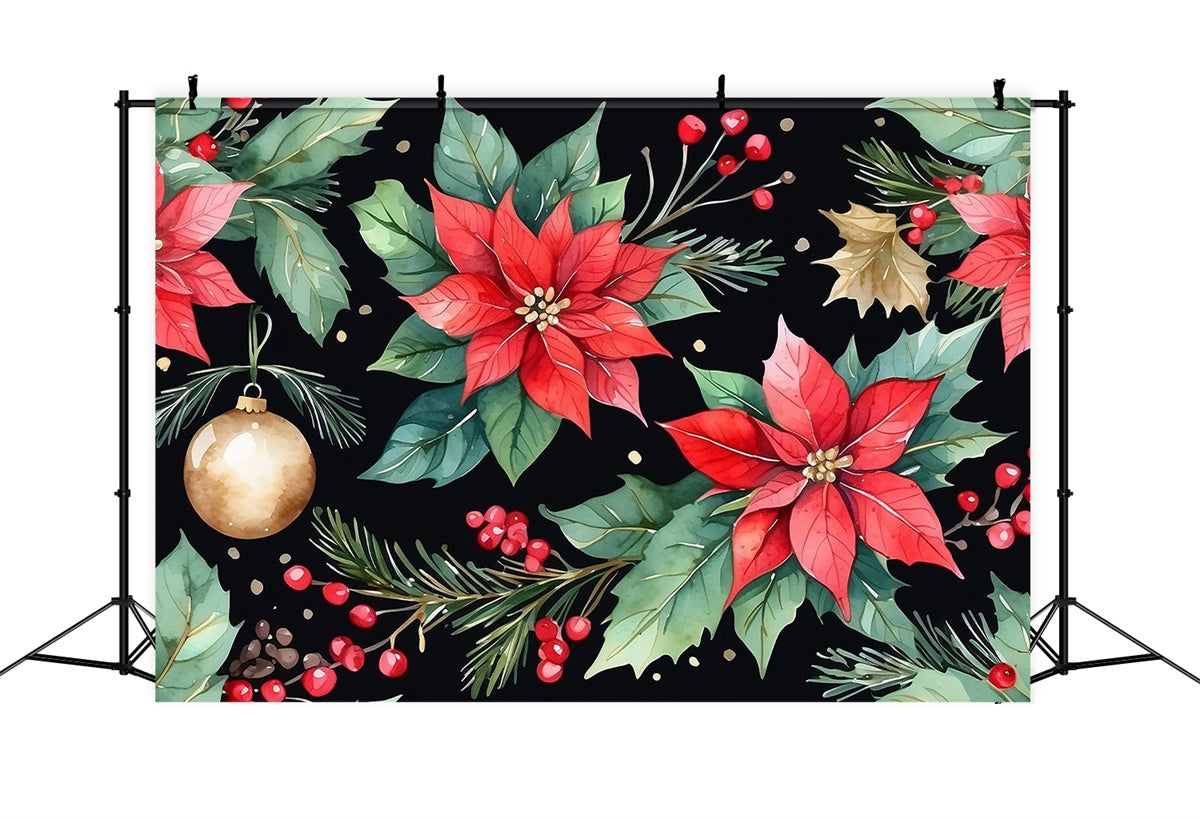 Backdrops Fine Art Klassischer Urlaub Blumenmuster Backdrop GTY-112