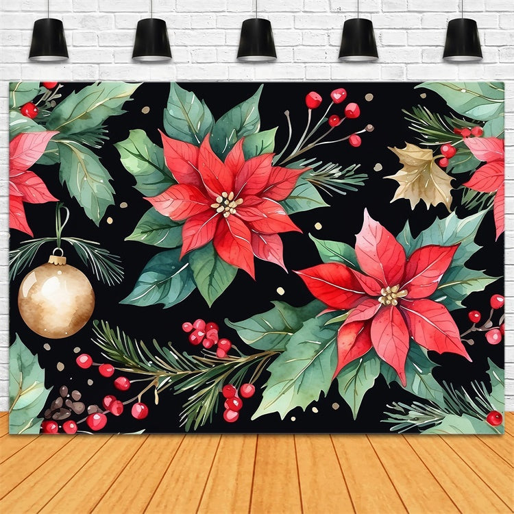 Backdrops Fine Art Klassischer Urlaub Blumenmuster Backdrop GTY-112