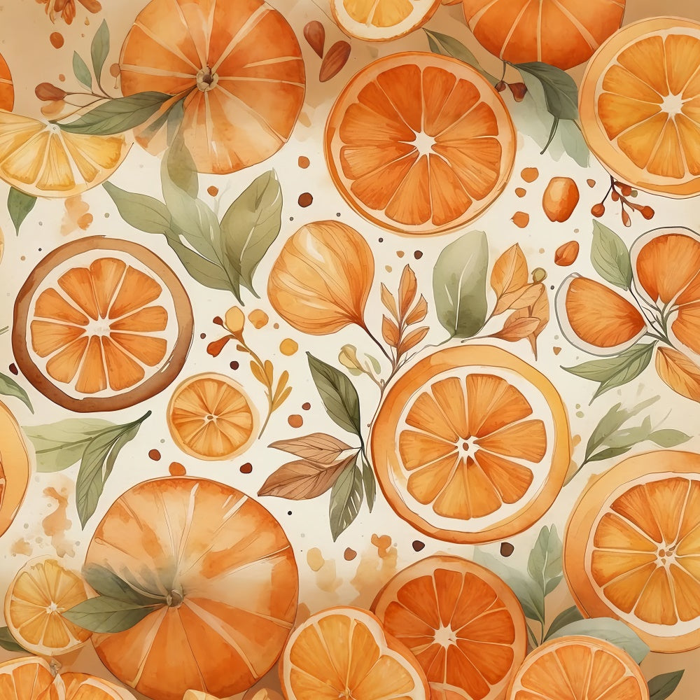 Fine Art Fotografie Backdrops Frische Orange Ernte Backdrop GTY-115