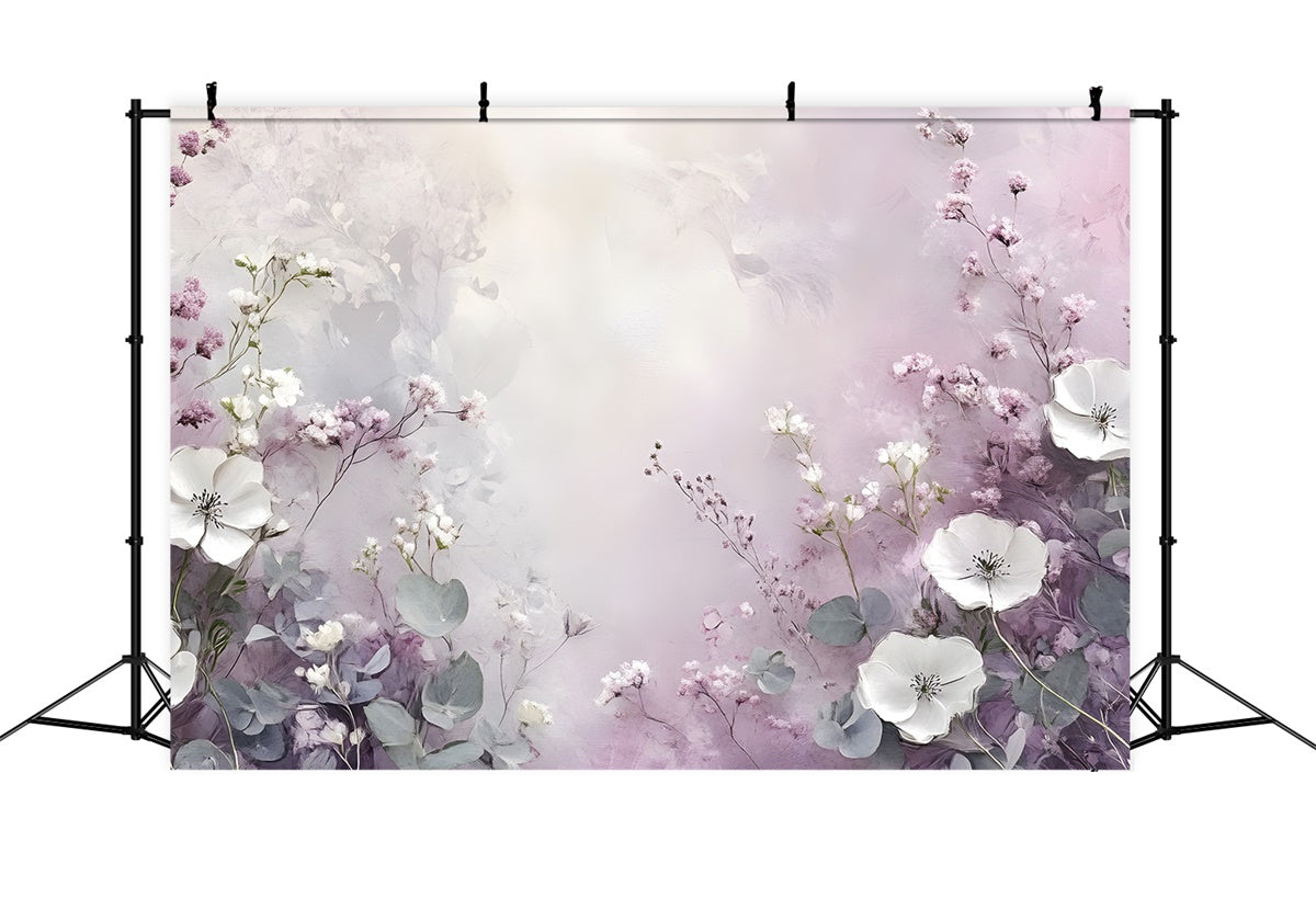 Backdrops Fine Art Lavendel Floral Dream Backdrop GTY-69