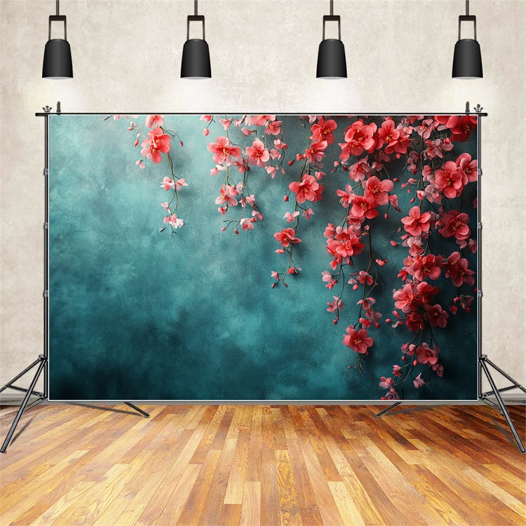 Fine Art Fotografie Backdrop Elegante Hängende Florale Kulisse GTY-91