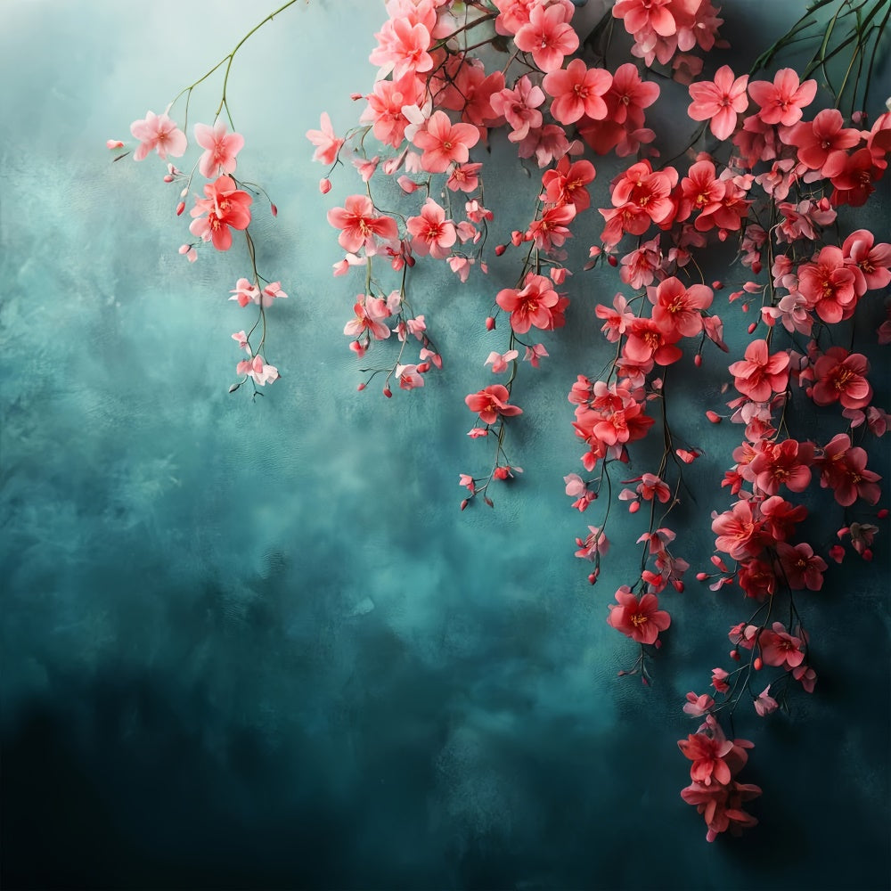 Fine Art Fotografie Backdrop Elegante Hängende Florale Kulisse GTY-91