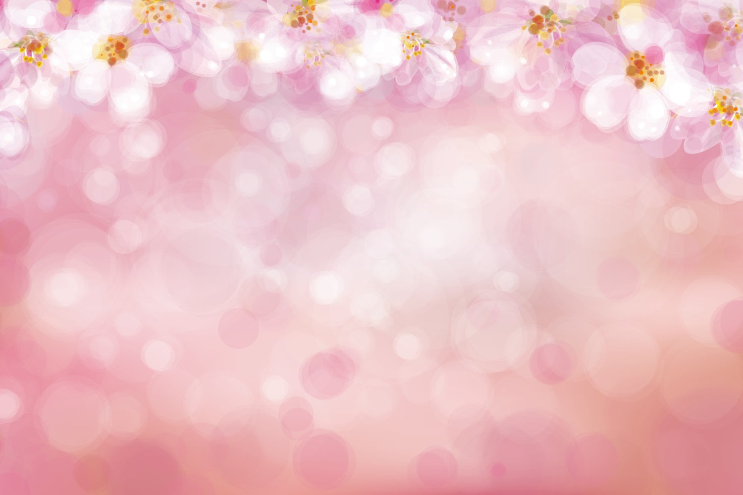 Rosa Fotohintergrund Floral Bokeh Portrait Hintergrund GTY2-136