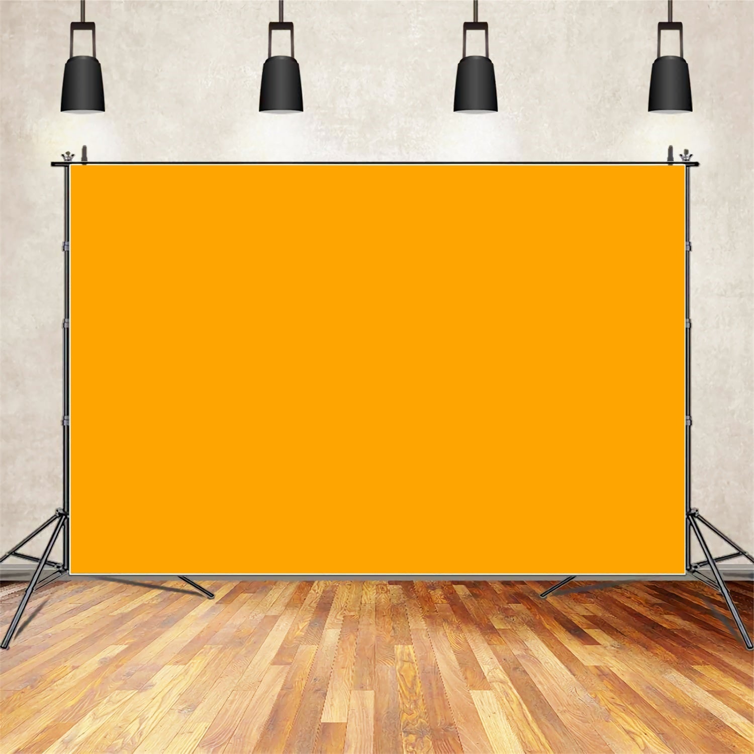 Orange Backdrop Lebendiger Sonnenuntergang Orange Backdrop GTY2-167