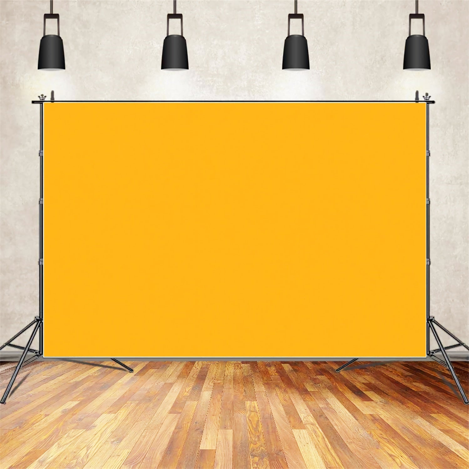 Backdrop Volltonfarbe Warmes Honiggelb Backdrop GTY2-168