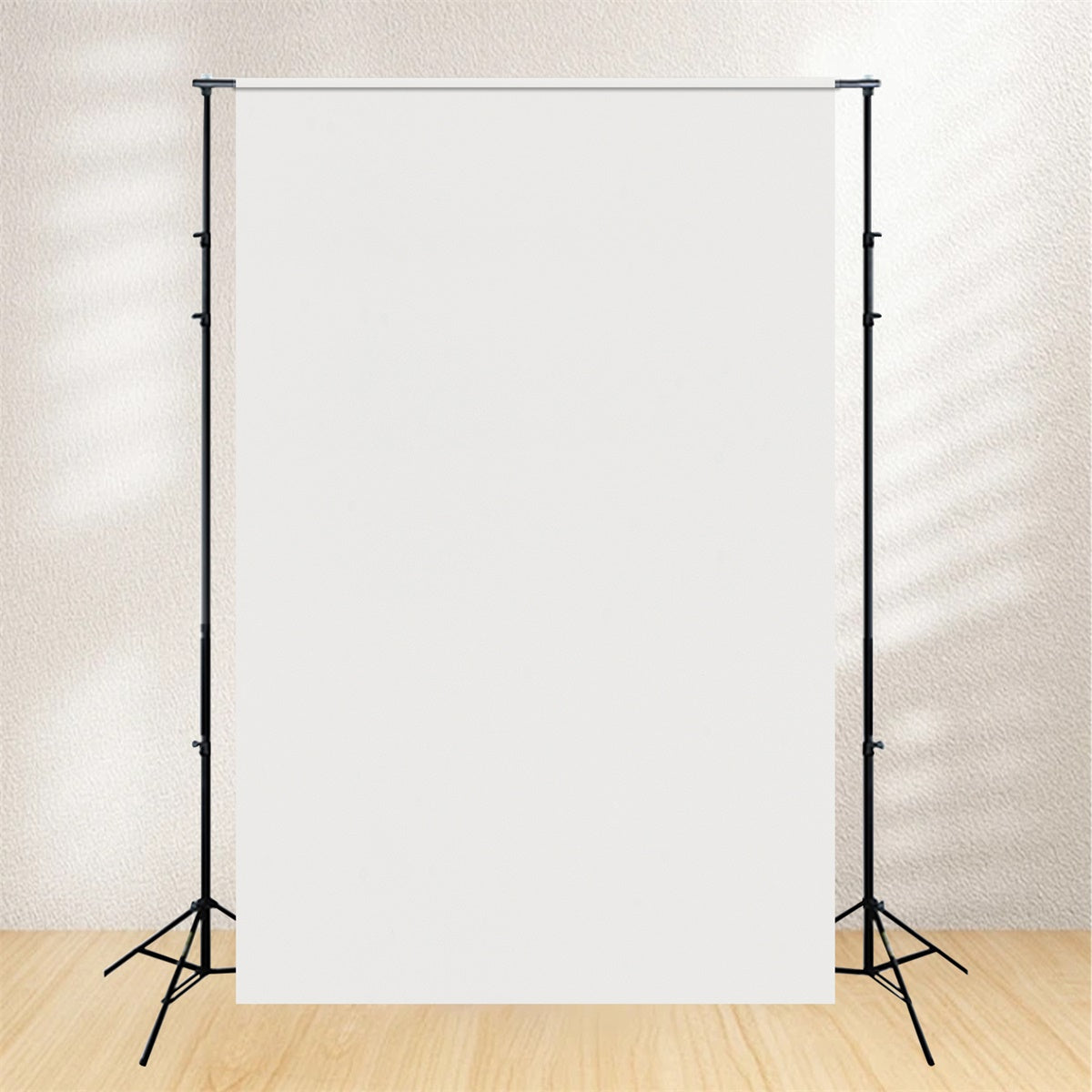 Abschlussfoto-Hintergrund Blasse Asche Minimalistischer Textur-Hintergrund GTY3-355