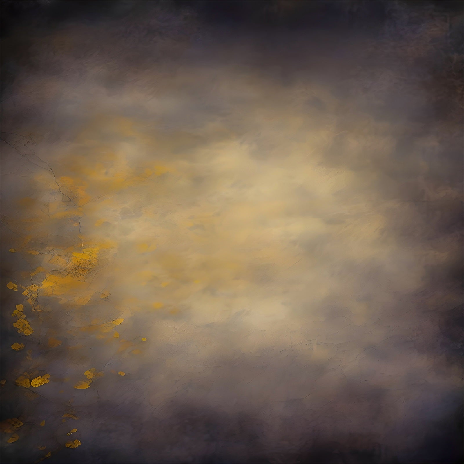 Hintergrund Abstrakt Vintage Golden Smoke Cloudy Hintergrund LXX1-374