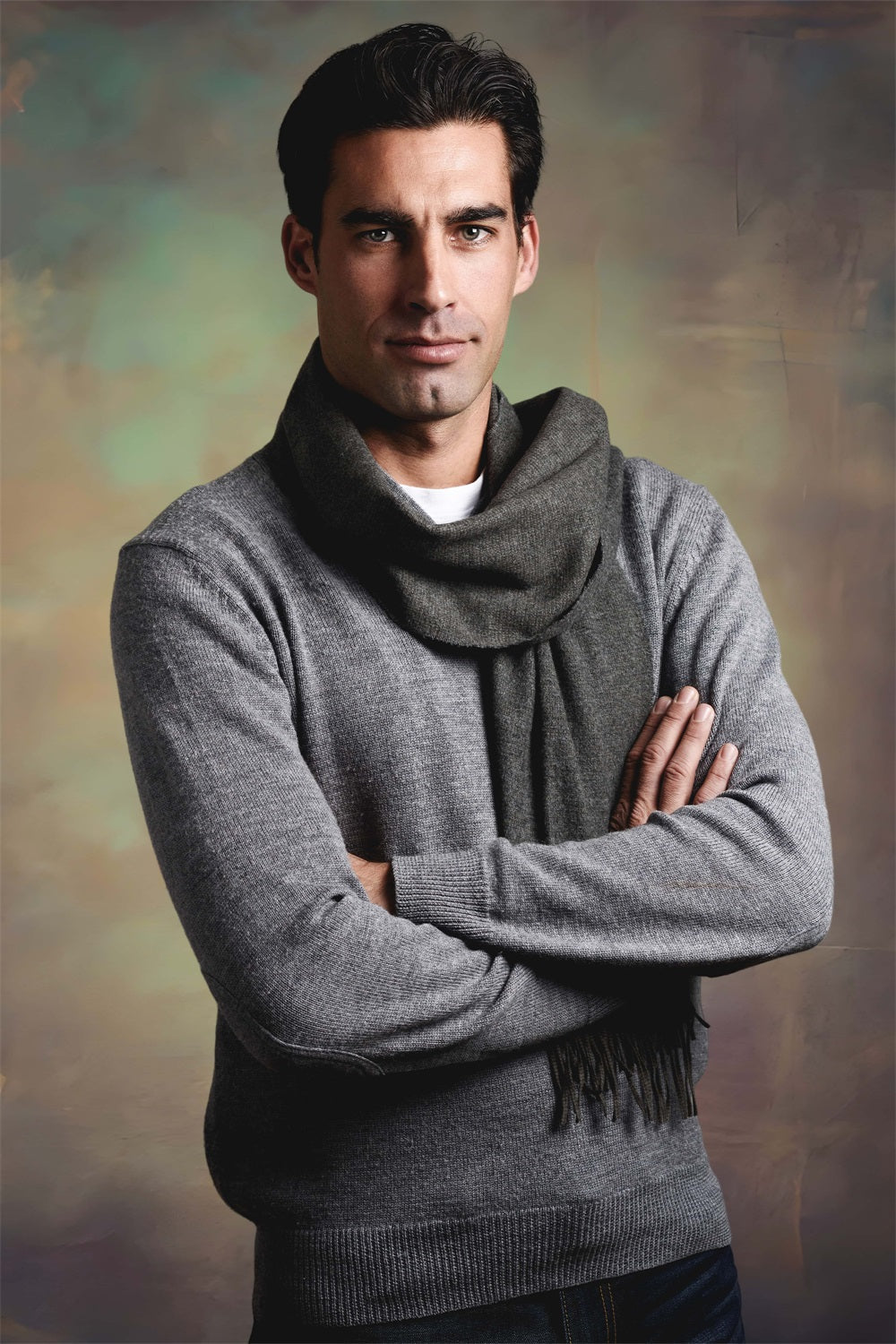 Hintergrund Abstrakt Elegant Cyan Twilight Mist Hintergrund LXX1-378