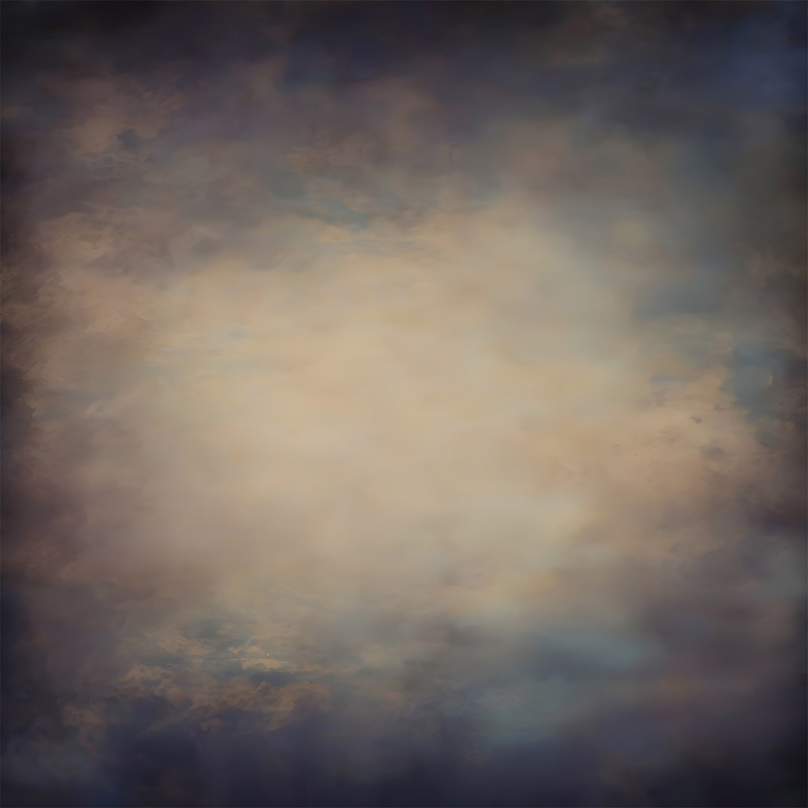 Abstrakte blaue Hintergrundkulisse Moody Deep Foggy Backdrop LXX1-405
