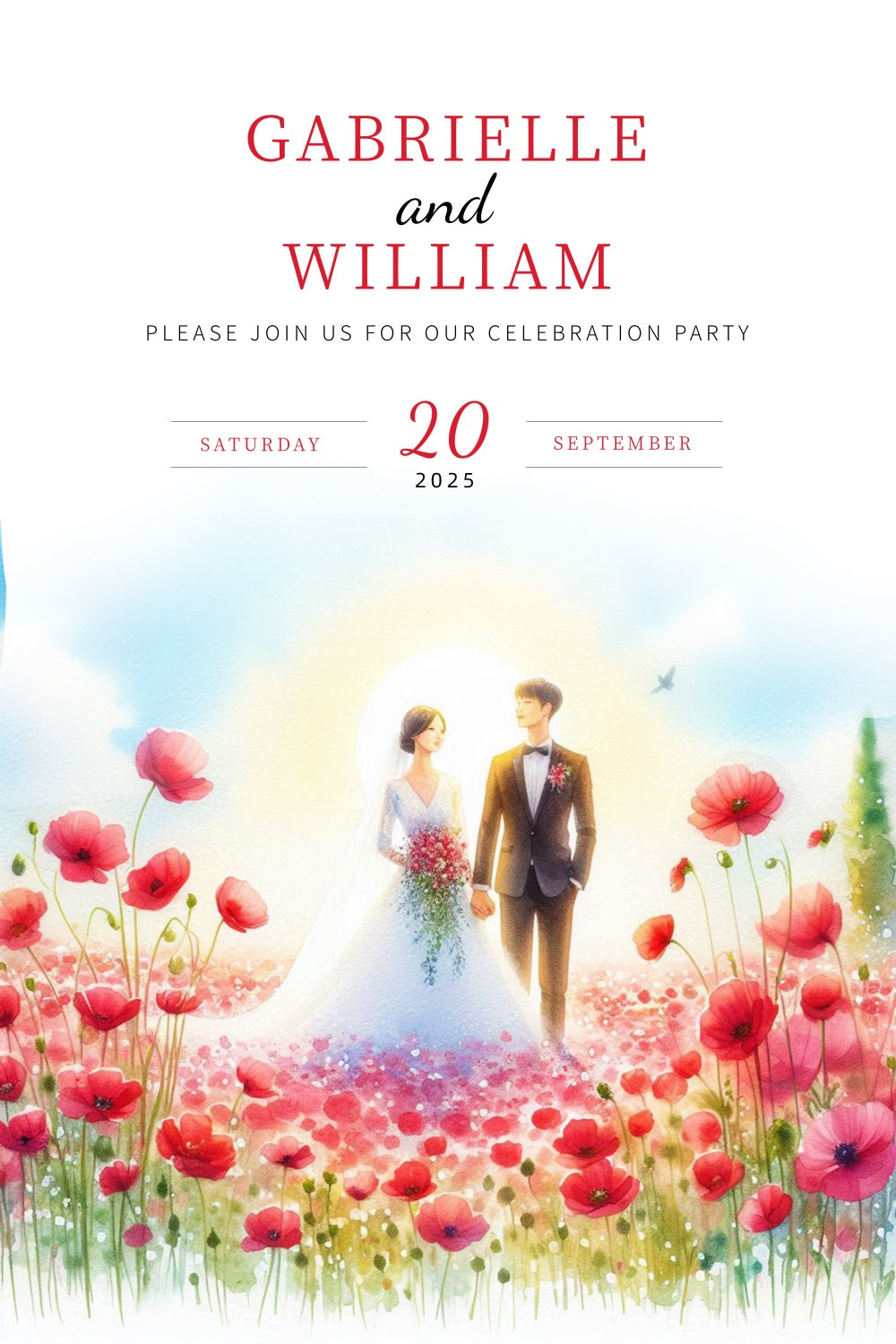 Hochzeitskulisse Ideen Romantische Mohnblume Traumkulisse LXX2-167