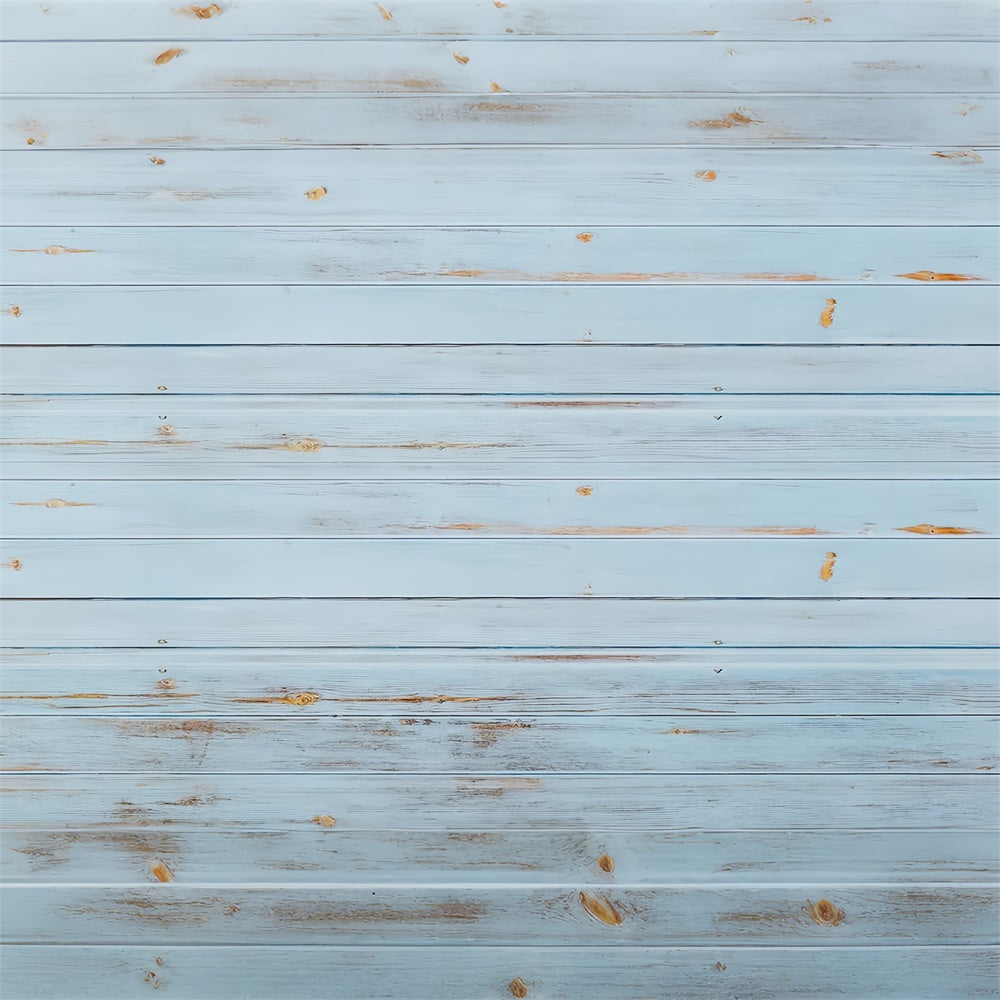 Holzboden Backdrop Hellblau Chic Holzboden Backdrop LXX2-254