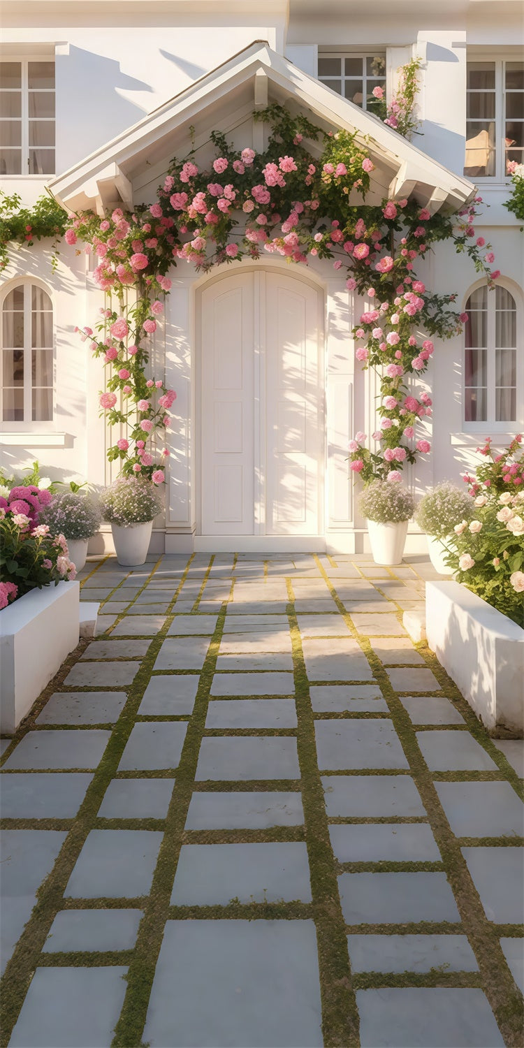Frühling Hintergrund Ideen Dreamy Porch Rose Climbing Sweep Backdrop LXX2-278