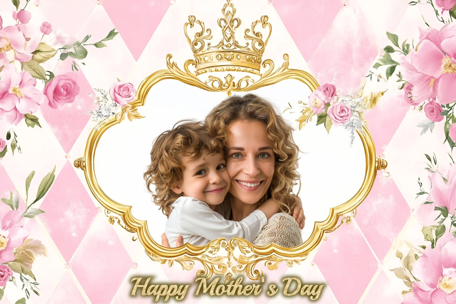 Fotohintergrund zum Muttertag Elegante blühende Blumen benutzerdefinierter Hintergrund LXX3-91