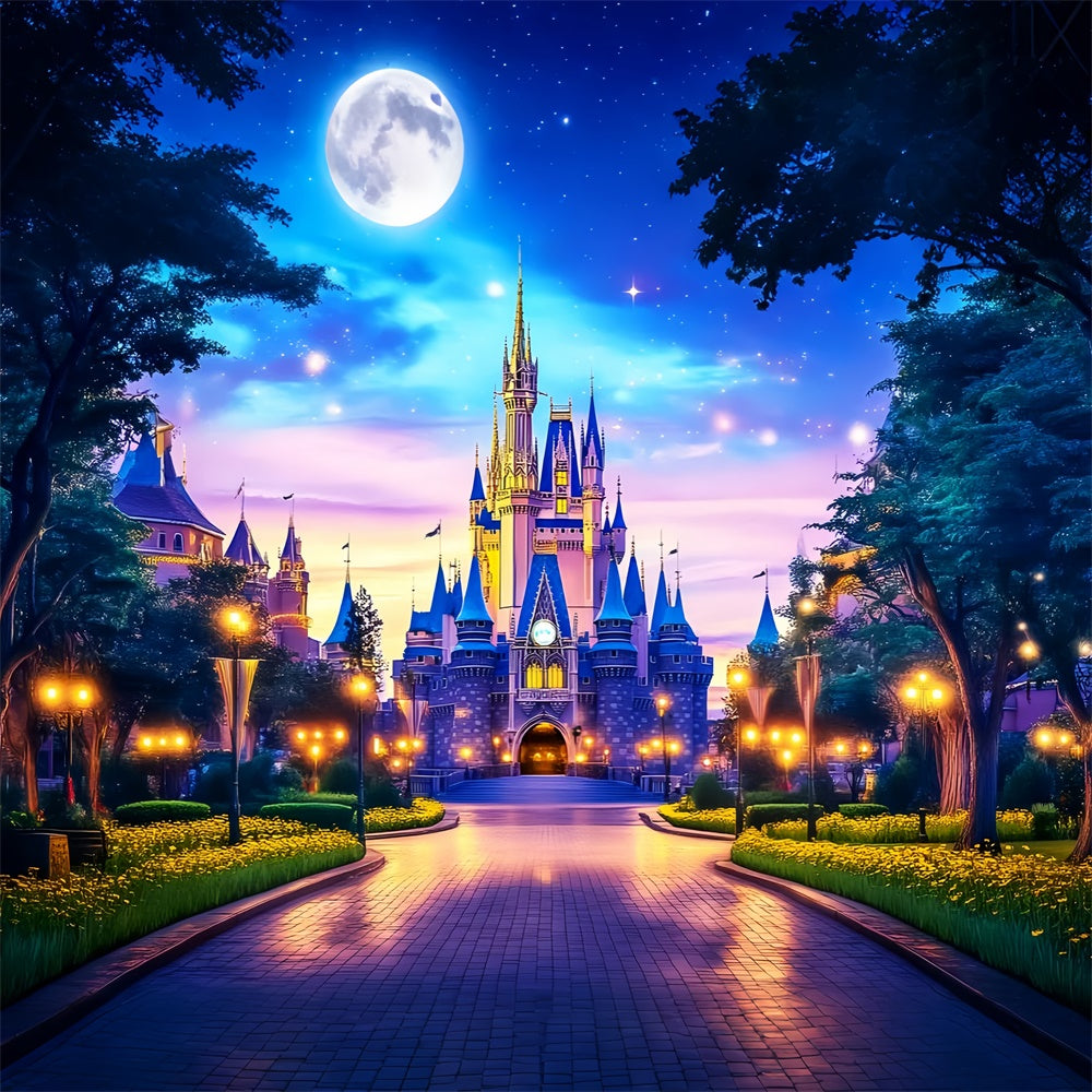 Feenwald-Hintergrundkulisse Twilight Dream Palace Hintergrundkulisse LXX57-116