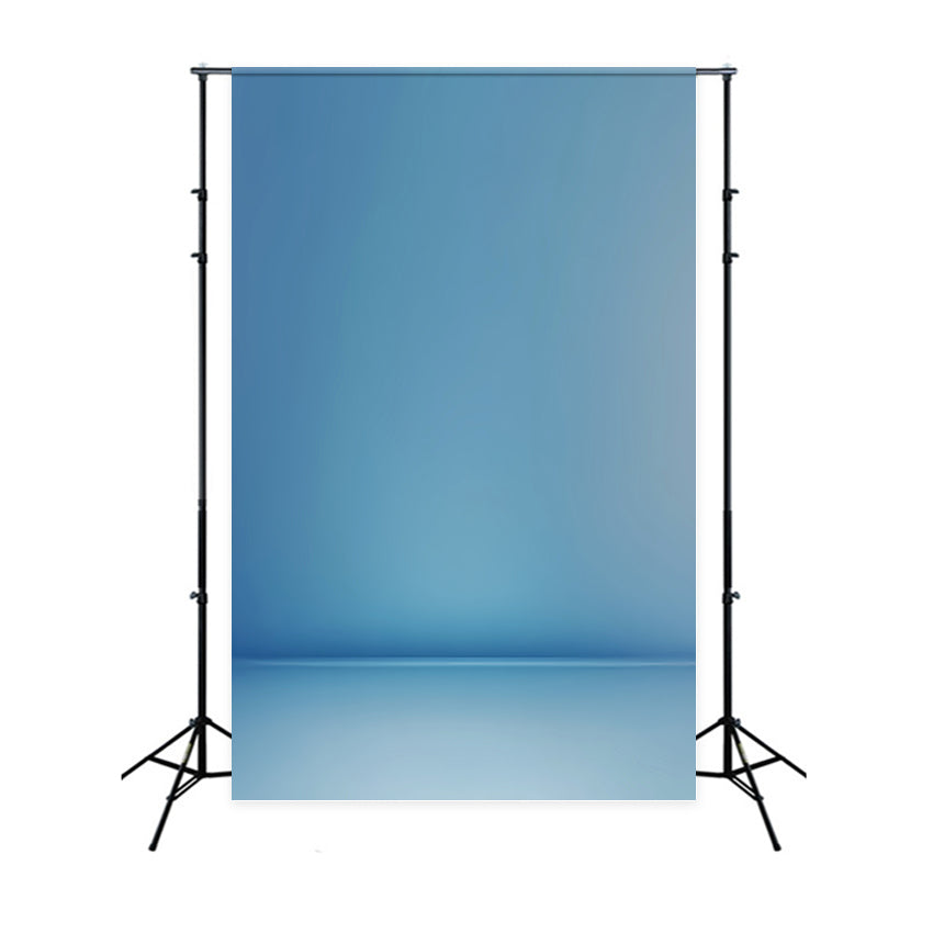 Blauer Portrait-Hintergrund Cool Blue Gradient Backdrop LXX57-247