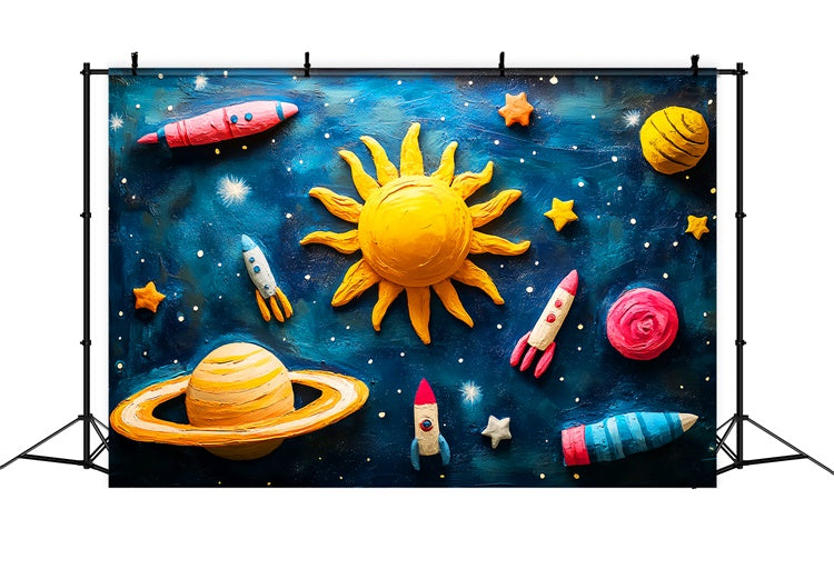 Back To School Fotokulisse Lehm Kunst Universum Kulisse LXX57-26