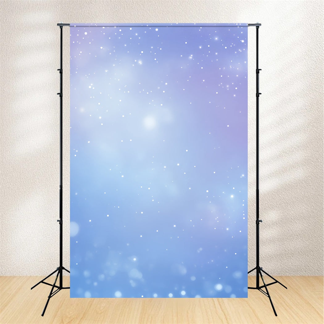 Winterhimmel Fotohintergrundkulisse Weiches Pastell Schneeglühen Winter Fotohintergrund LXX58-219