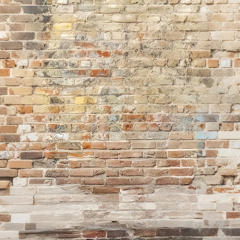 Betonhintergrund Vintage-Ziegelwandstruktur Porträt-Fotohintergrund LXX59-457