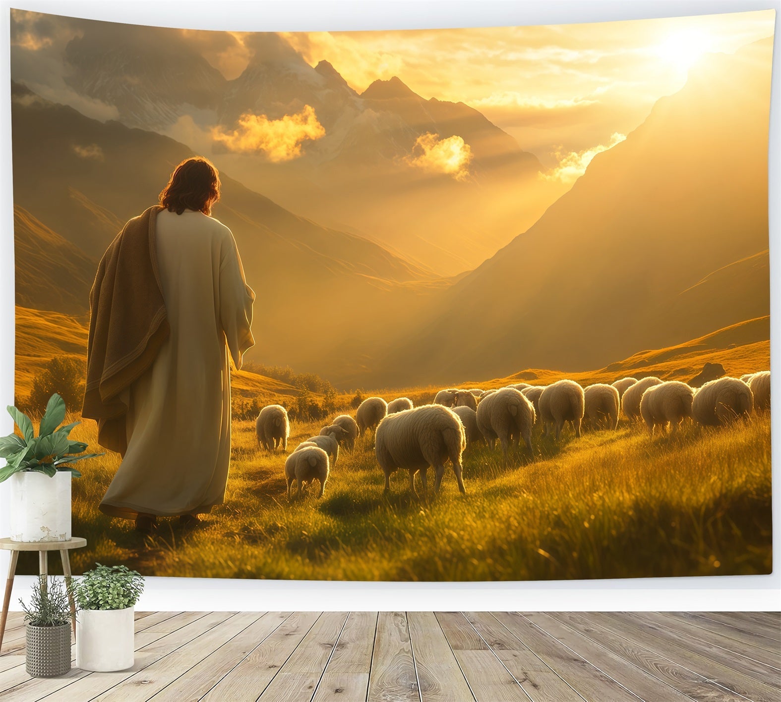 Religiöse Oster-Hintergründe Talglühen Er ist auferstanden Oster-Fotohintergrund LXX61-145