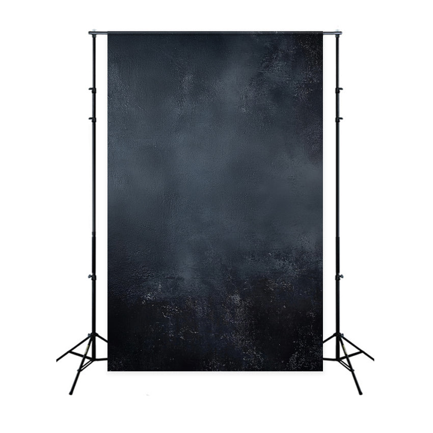 Porträt-Studio-Hintergrund Charcoal Moody Textured Wall Schwarzer Porträt-Hintergrund LXX61-6