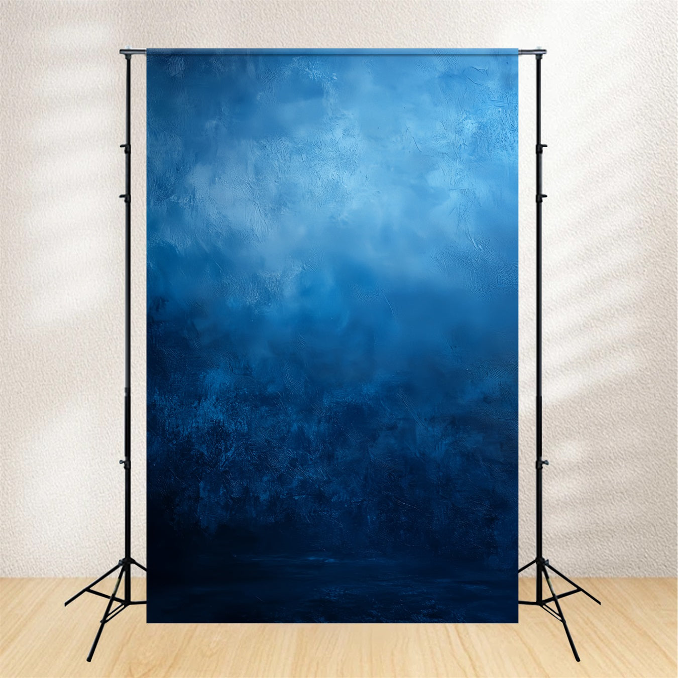Porträtfoto-Hintergrund Deep Blue Clouded Texture Schulporträt-Hintergrund LXX61-7