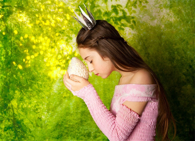 Frühling Kunst Schatten der grünen verflochten durch Sonnenlicht Hintergrund M1-61