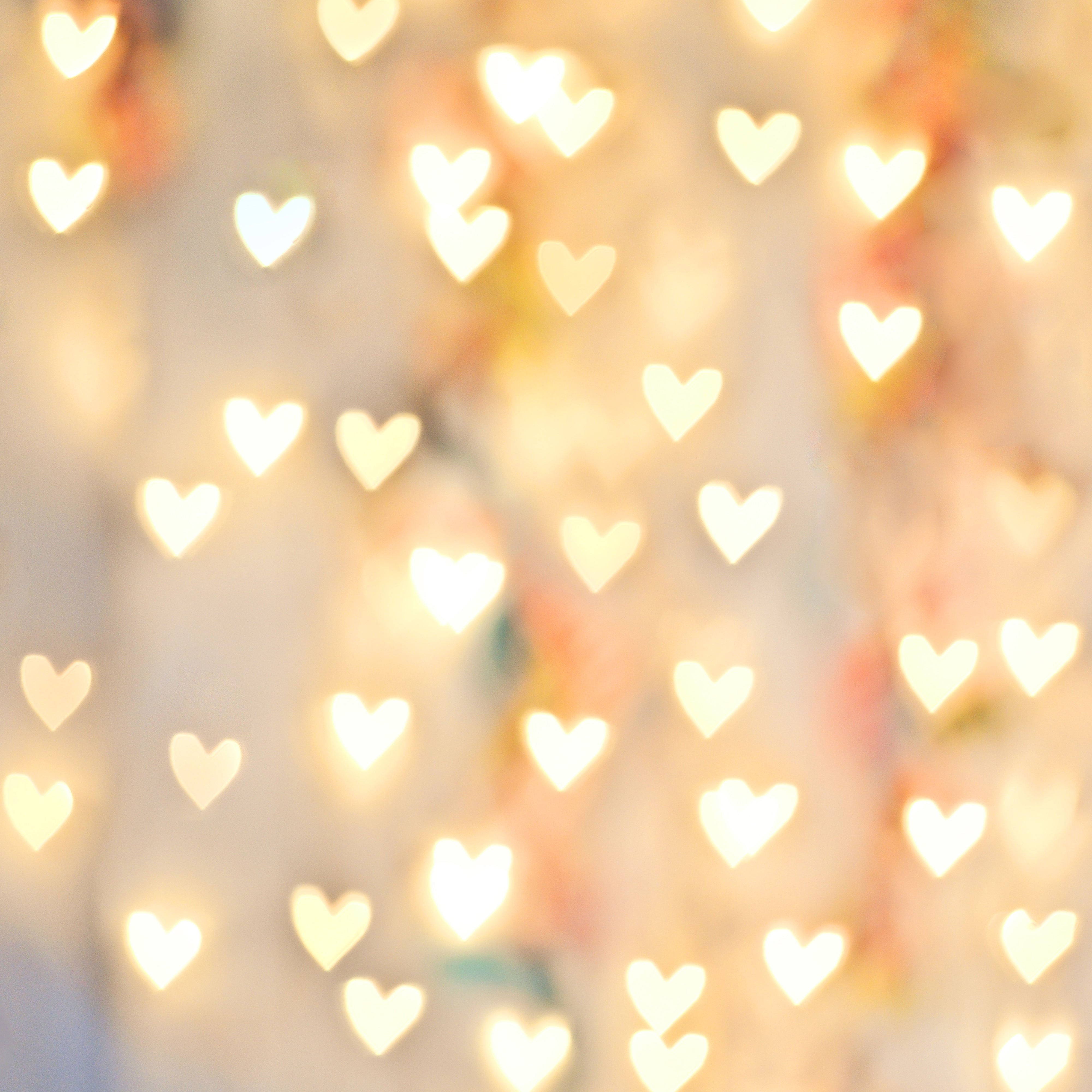 Pastell Herz Bokeh Fotostudio Hintergrund MR-0046(NUR 1)