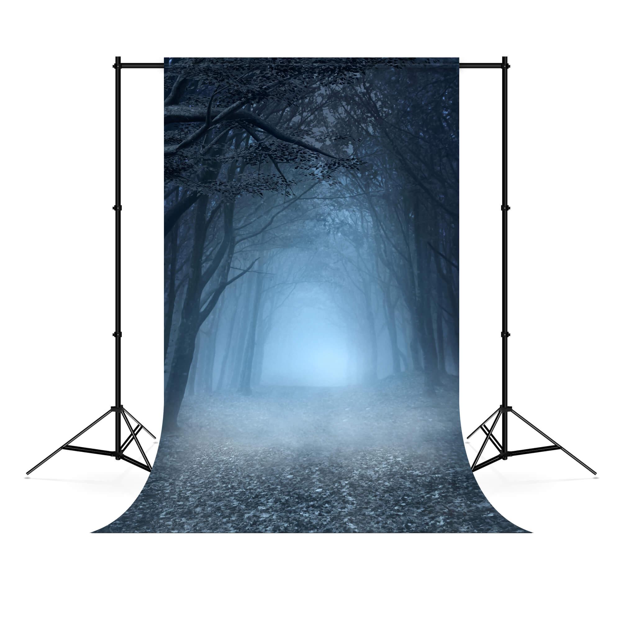 Nebelwald Halloween Fotografie Hintergrund M6-127