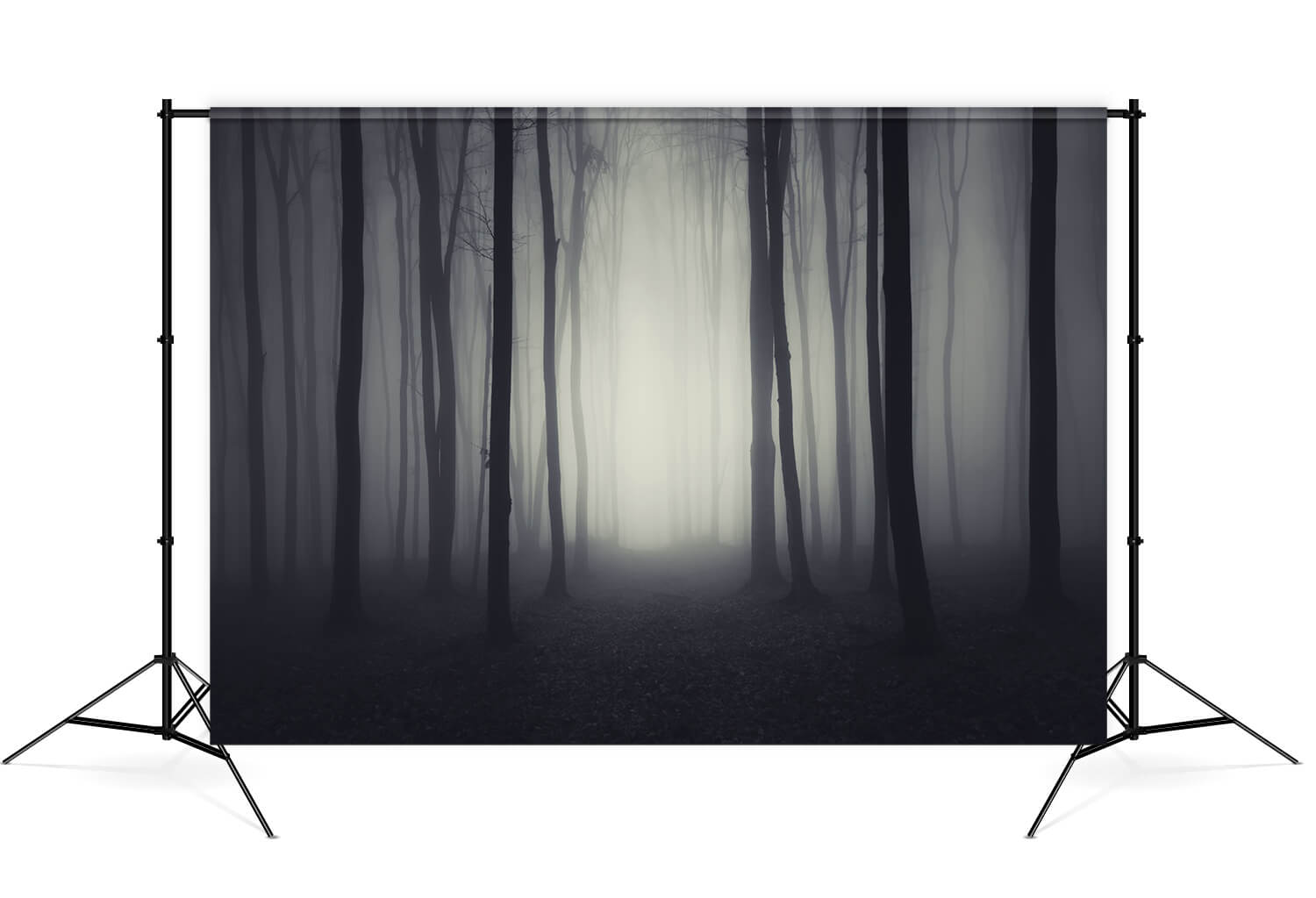 Halloween dunkel düstere Nacht Wald Hintergrund M8-10