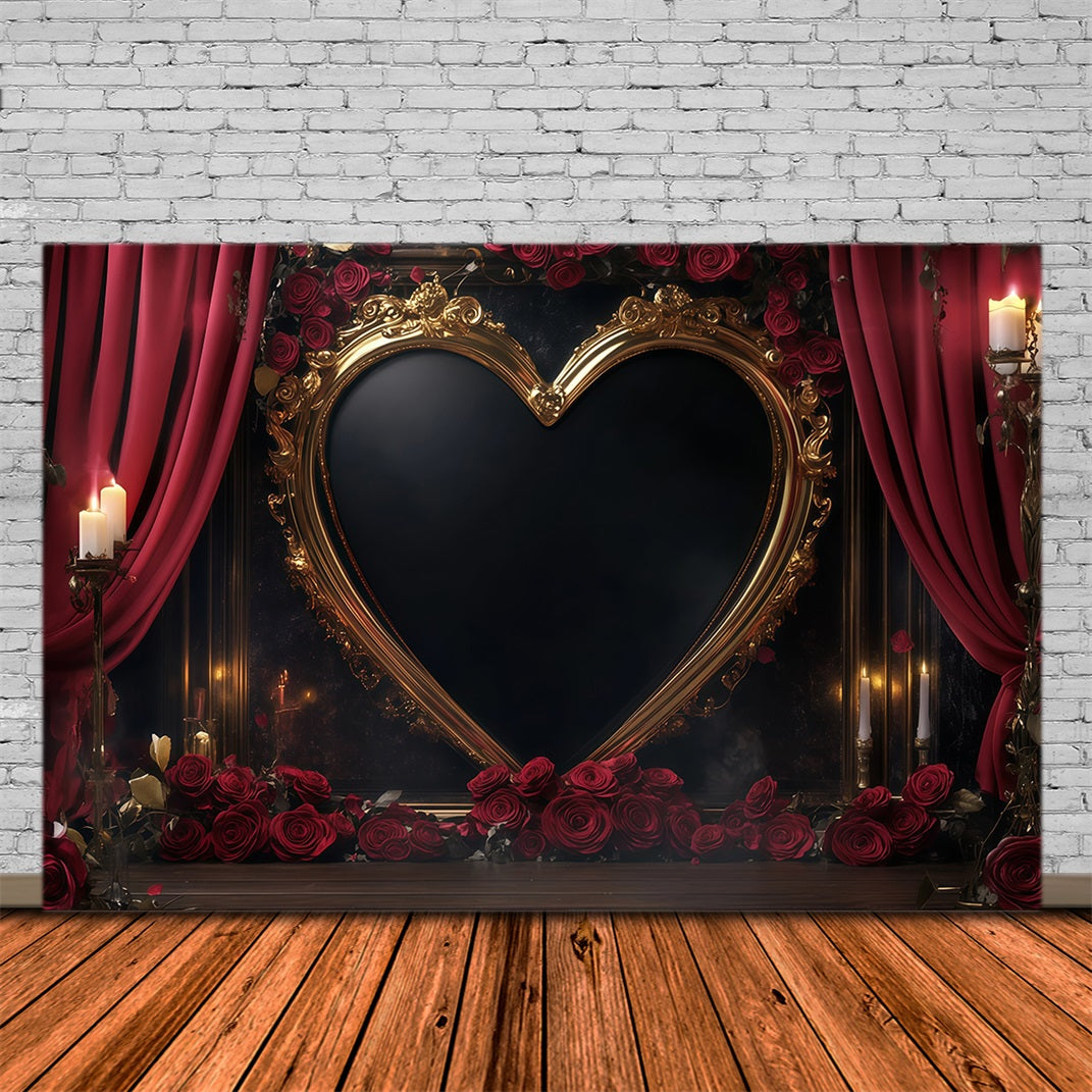 Valentinstag-Herz-Hintergrund Vintage-Liebesherz-Rahmen Valentinstag-Hintergrund MRR11-117