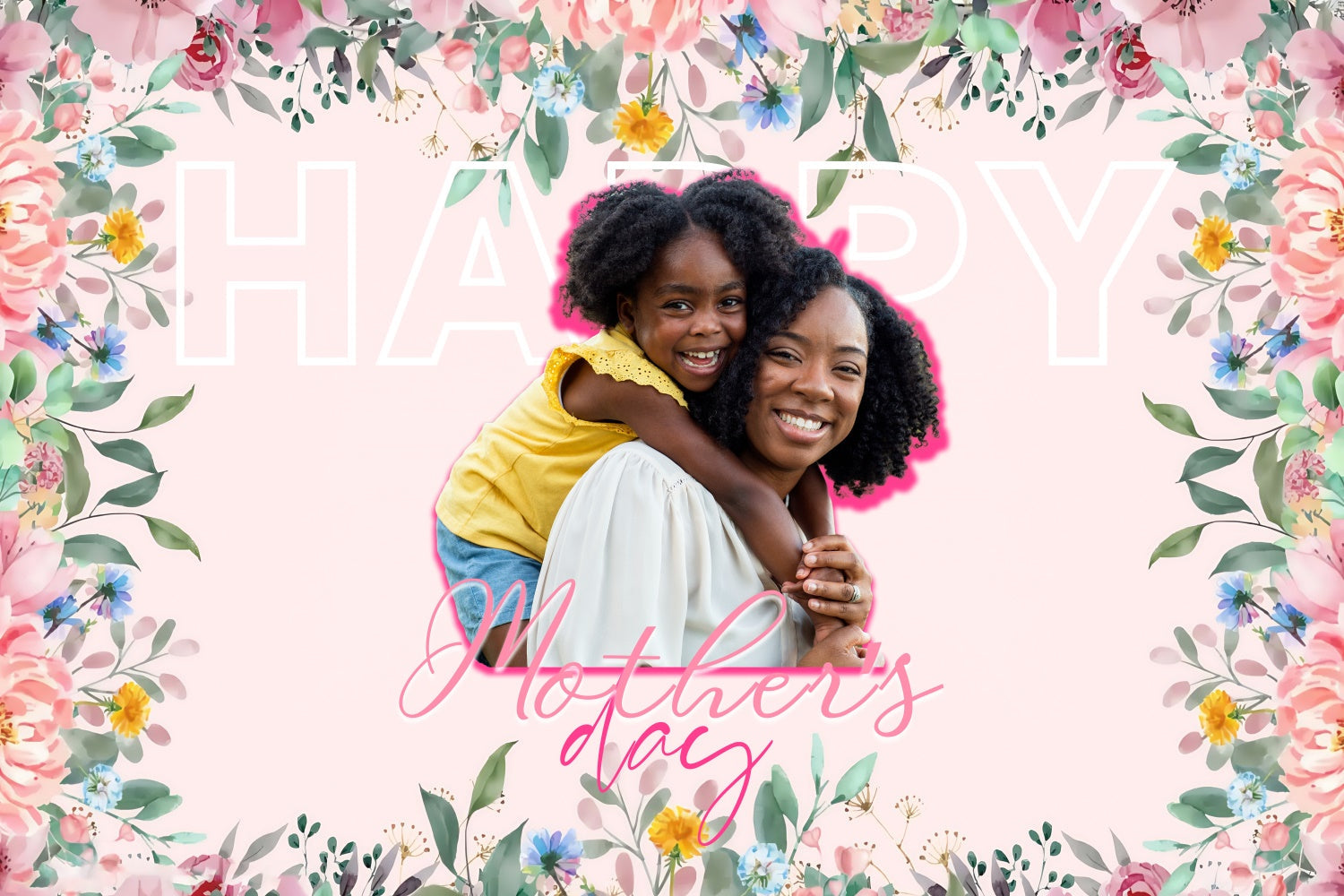 Hintergrundbilder zum Muttertag Pastellblüten Feierlicher Hintergrund MRR3-89