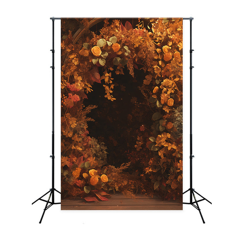Herbst Fotohintergrund Rustic Floral Romance Backdrops MRR7-143