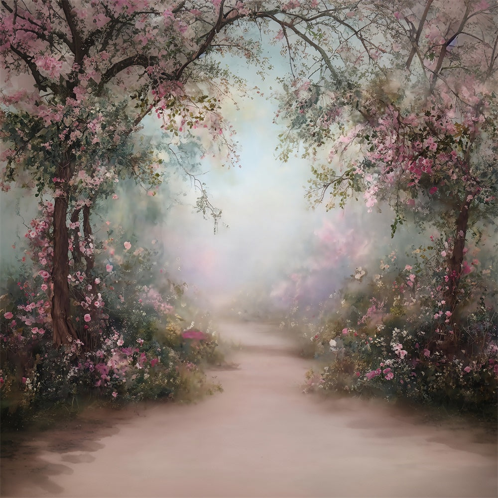 Malerei Hintergrund Rosa Bloom Trail Beste Fotografie Hintergründe MRR7-183