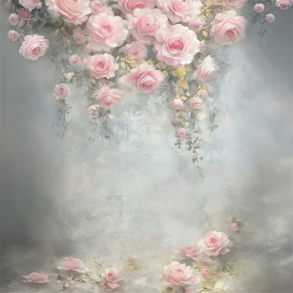 Fine Art Backdrops Weiche Blütenblätter Musselin Fotografie Backdrops MRR7-205