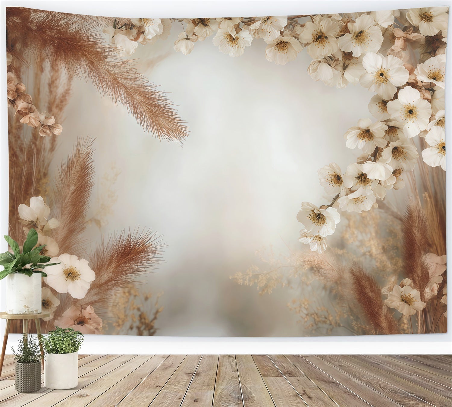 Bohemian Backdrops Beige Petal Whisper Fotohintergrund MRR7-255